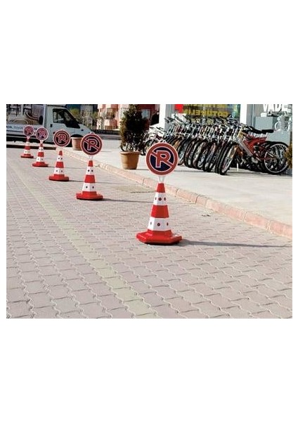 Park Yapılmaz Klasik Kedi Gözlü Ağırlıklı Trafik Koni Seti Trafik Dubası fiyatları