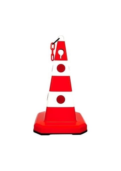 Ultra Kedi Gözlü Trafik Konisi Ağırlıklı 60 cm Trafik Dubası fiyatları