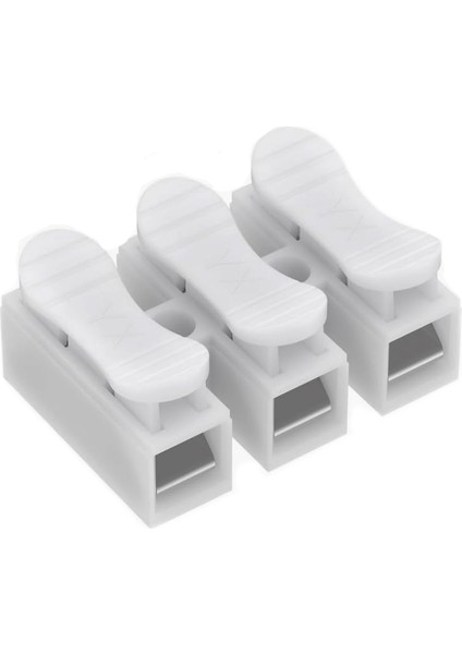 3 Telli Vidasız Yaylı Kablo Birleştirici Klemens 5 Adet