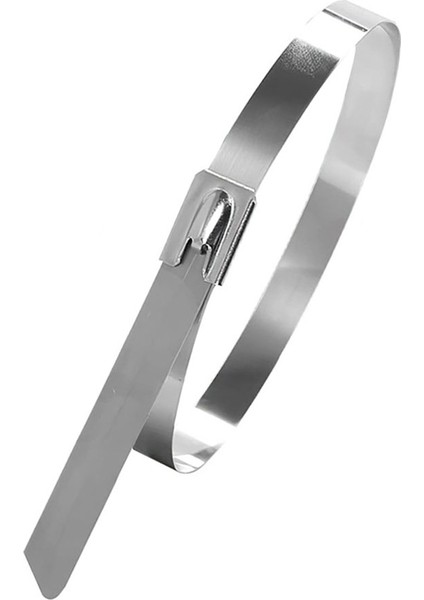 Paslanmaz Çelik Metal Kablo Bağı 7.9 x 200 mm 5 Adet