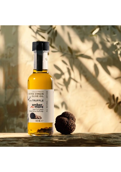 Siyah Trüf Çeşnili Naturel Sızma Zeytinyağı 100ml fiyatları