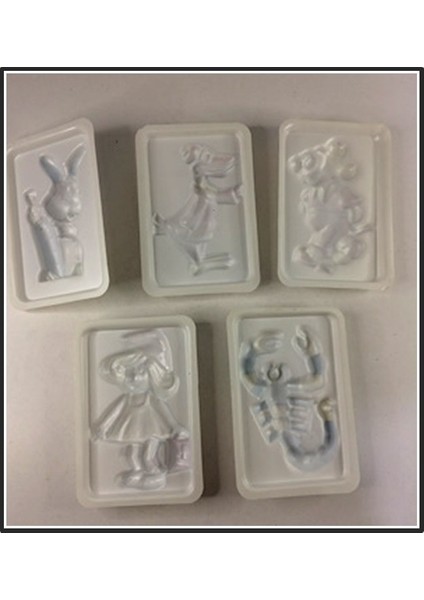 Alçı Kalıbı - 4 Adet