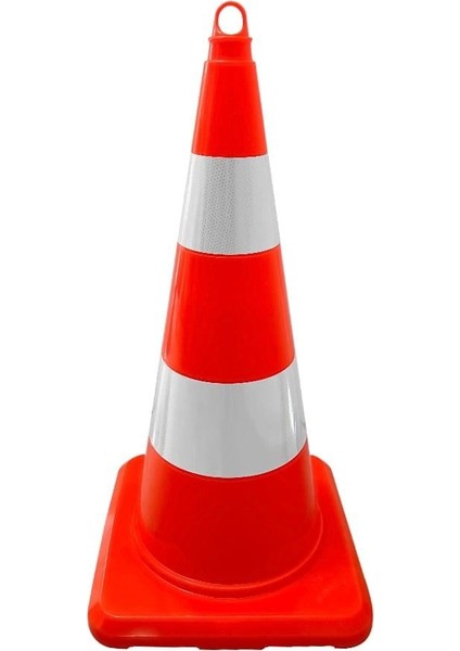 5'li Pvc Trafik Konisi Seti 75 cm Çift Reflektifli Trafik Dubası fiyatları