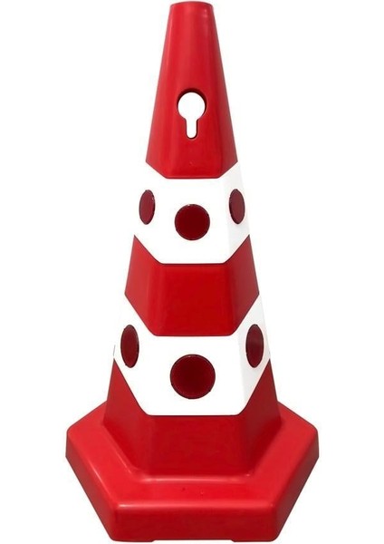 Kedi Gözlü Altıgen Trafik Konisi 65 cm Trafik Dubası-10 Adet fiyatları