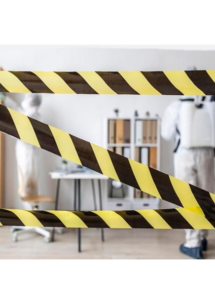 Emniyet Şeridi Sarı-Siyah Ikaz Bandı 500 mt fiyatları