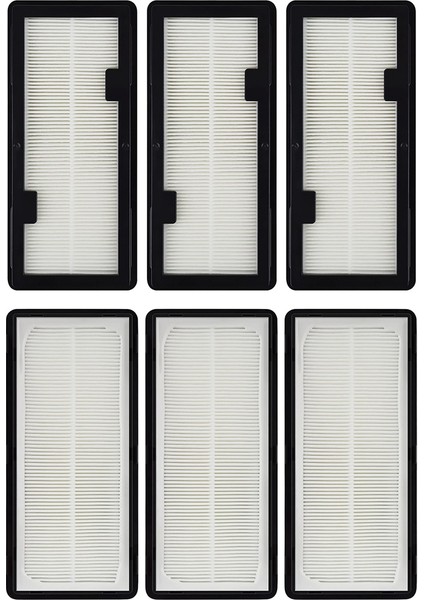 Samsung Jet Bot Aı+ ve Jet Bot+ Elektrikli Süpürgeler Için 6 Adet Yıkanabilir Yedek Hepa Filtreler, VR30T85513W/AA Robot Için Uygun (Yurt Dışından)