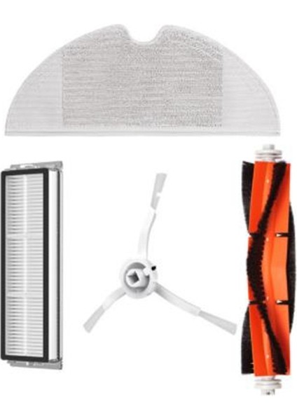 Ana Fırça Paspas Yan Fırça Xiaomi Mijia 1c STYTJ01ZHM Robotlu Süpürge Parçaları Aksesuarları (Yurt Dışından)