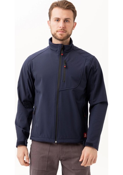 Salina Mont Erkek Su Itici Rüzgar Geçirmez Softshell Kışlık Outdoor Mont