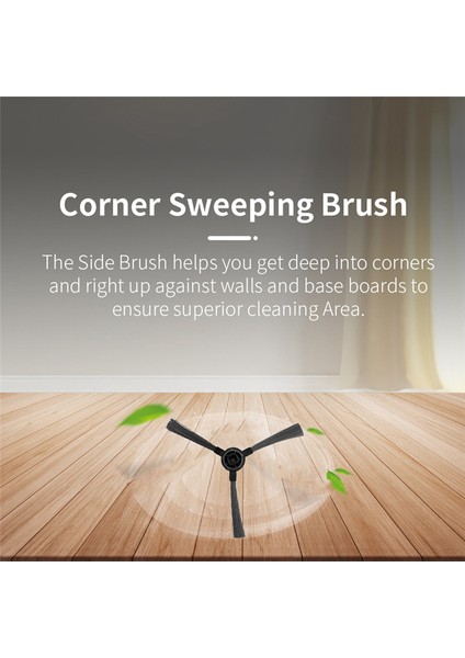 Mamnv BR150 BR151/ Zcwa BR150 BR151 / Onson BR150 BR151 Robot Süpürge Aksesuarları Yan Fırça Paspas Bezi (Yurt Dışından) indirimleri