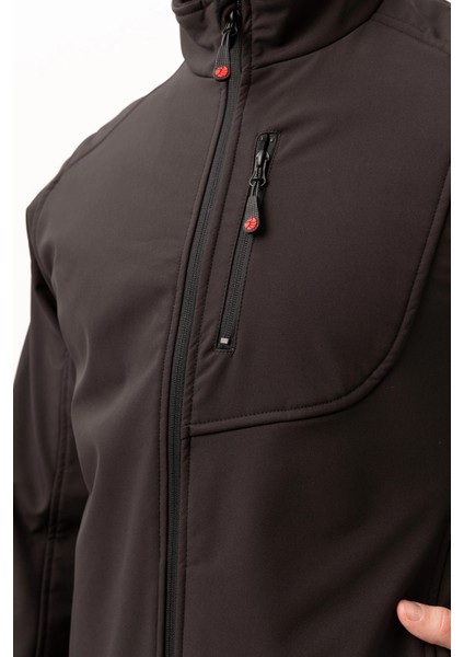 Salina Mont Erkek Su Itici Rüzgar Geçirmez Softshell Kışlık Outdoor Mont fırsatları