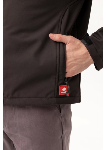 Salina Mont Erkek Su Itici Rüzgar Geçirmez Softshell Kışlık Outdoor Mont indirimleri