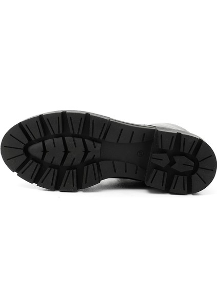 Kadın Siyah Fermuarlı Hakiki Deri Postal Bot fırsatları