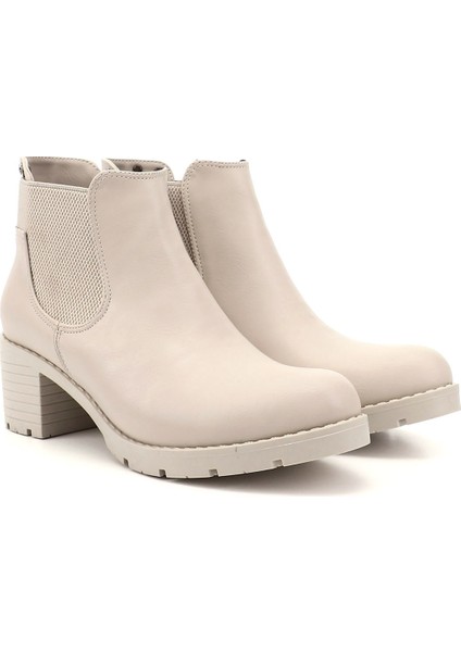 Kadın Ten Kalın Topuklu Chelsea Bot modelleri