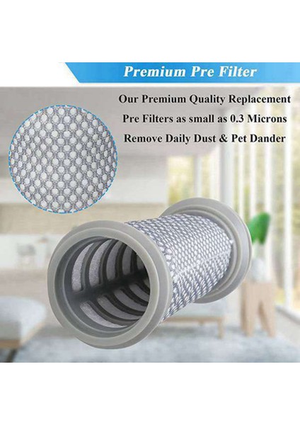 Tineco A10/A11 Hero A10/A11 Master ve Tineco Pure One S11/S12 Elektrikli Süpürgeler Için Yedek Ön Filtreler ve Son Filtreler (Yurt Dışından) modelleri