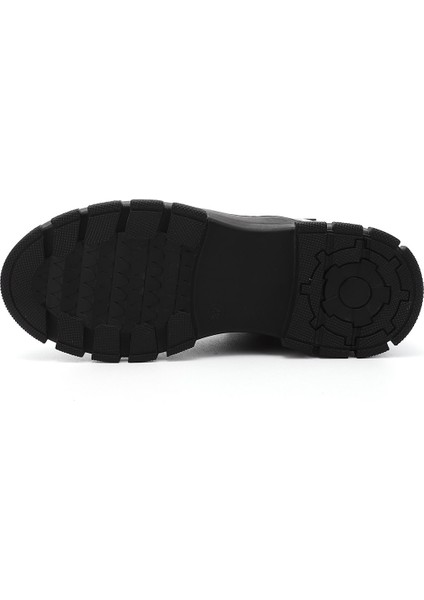 Kadın Gri - Gri Fermuarlı Kauçuk Taban Hakiki Deri Postal Bot indirimleri