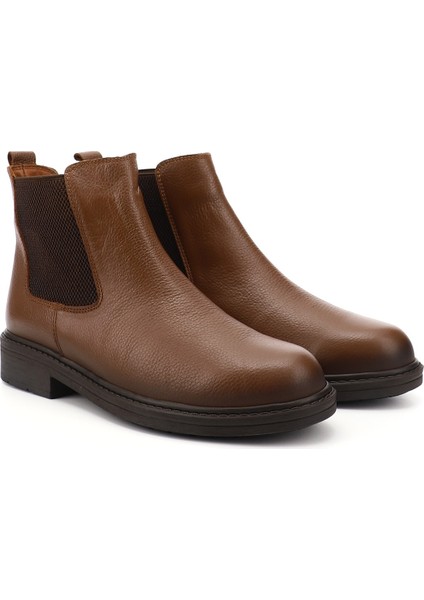 Kadın Kauçuk Taban Hakiki Deri Chelsea Bot modelleri