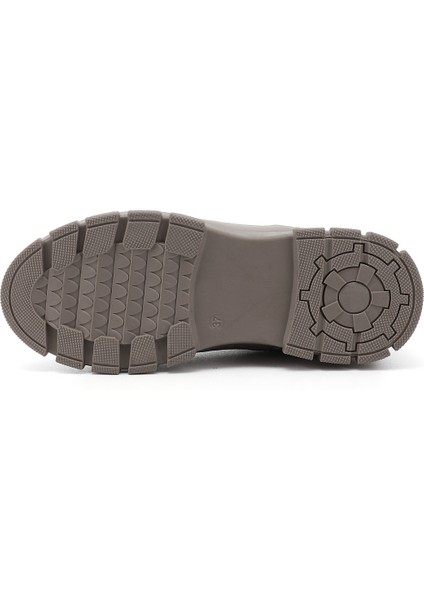 Kadın Bej Fermuarlı Kauçuk Taban Hakiki Deri Postal Bot fırsatları