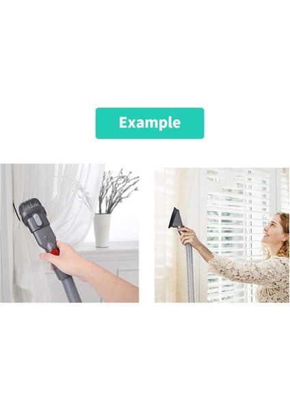 Dyson V8 V10 V7 V11 Elektrikli Süpürge Için Esnek Aralık Başlığı + Geri Çekilebilir Hortum Kiti, Bağlantı ve Uzatma Olarak (Yurt Dışından) fırsatları