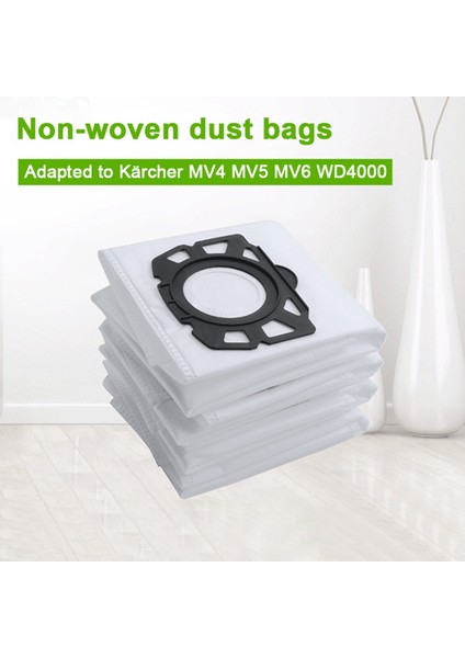 Karcher Için Uygun Wd4/wd5/mv4/mv5 Kolay Filtre Hepa Filtre Elektrikli Süpürge Dokunmamış Toz Toplama Çantası (Yurt Dışından) fiyatları