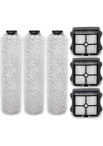 Tineco Floor One S3 ve Ifloor 3 Kablosuz Islak Kuru Elektrikli Süpürge Için Yedek Rulo Fırça ve Filtre Kiti (Yurt Dışından)