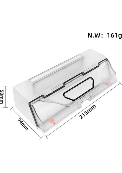 Xiaomi Dreame D9 Robot Süpürge Yedek Parça Filtre Aksesuarları ile Toz Kutusu Filtreli Toz Kutusu (Yurt Dışından) fiyatları