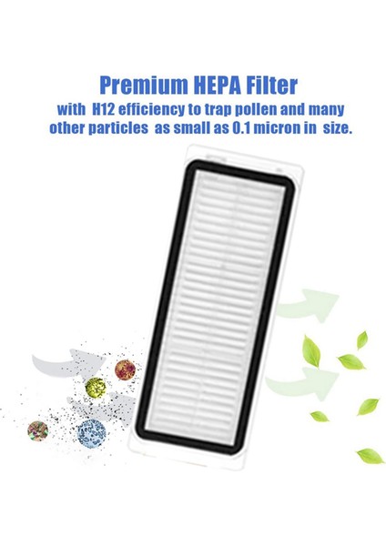 Dreame Bot L30 Ultra Robot Süpürge Için 24 Adet Yedek Yedek Parça Ana Yan Fırça, Filtre, Paspas Bezi, Toz Torbası-B (Yurt Dışından) fırsatları