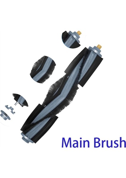 Ecovacs T10 / T10 Plus / X1 Plus Robot Süpürge Parçaları Için 27 Adet Ana Yan Fırça Hepa Filtre Paspas Bezi Toz Torbası (Yurt Dışından) indirimleri