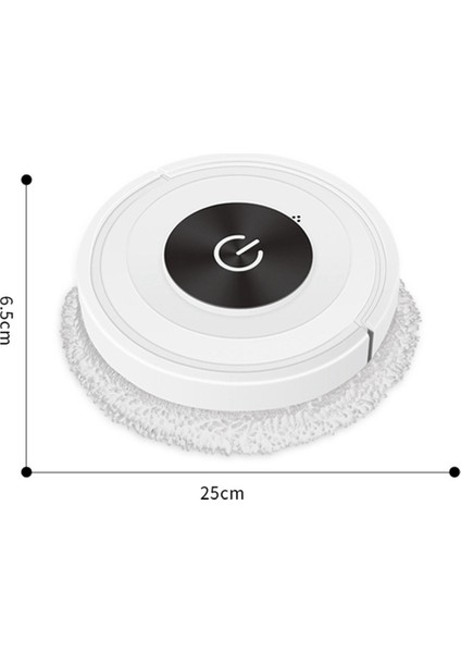 Sessiz Dokunuşlu Paspas Robotu Süpürme Islak ve Kuru Hepsi Bir Arada Temizleme Makinesi Akıllı Ev Aletleri Elektrikli Süpürge (Beyaz) (Yurt Dışından) fırsatları