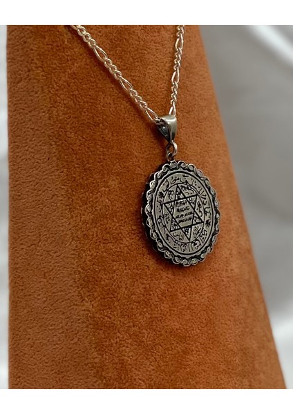 Sultan Süleyman Gümüş Mühür Erkek Kolyesi modelleri