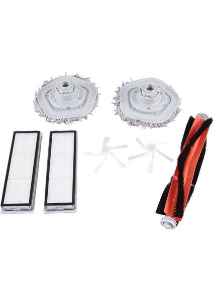 Ana Yan Fırça Hepa Filtre Paspas Bezi Xiaomi Dreame Bot W10 W10 Pro Kendi Kendini Temizleyen Robot Vakum ve Paspas Parçaları (Yurt Dışından) modelleri