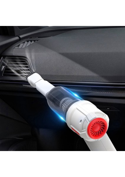 9000PA Kablosuz Araç Süpürgesi Akülü El Otomatik Süpürge Ev ve Araba Çift Kullanımlı Mini Elektrikli Süpürge - Siyah (Yurt Dışından) fiyatları