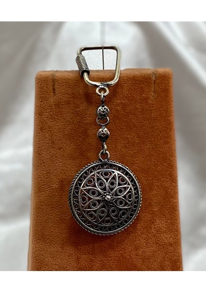 Araç Anahtarlık Modeli Gümüş Anahtarlık