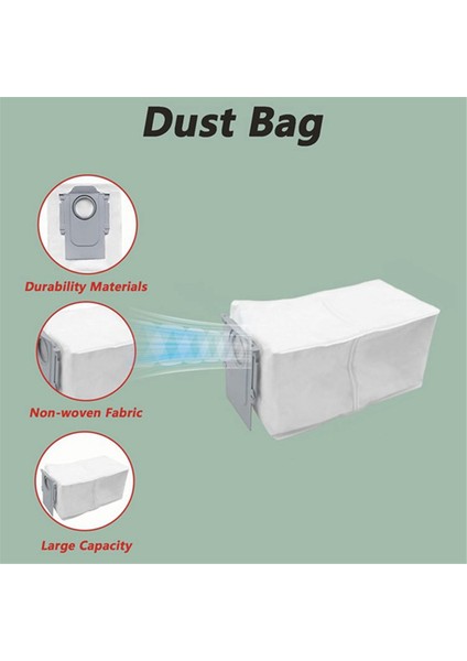 Roborock Qrevo Master / V20 / P10S Pro Yedek Parça Aksesuarları Ana Yan Fırça Filtre Paspas Bezi Toz Torbası (Yurt Dışından) fırsatları