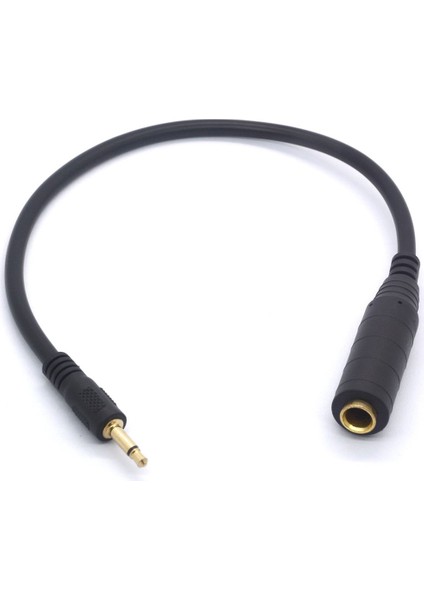 3.5mm Mono Erkek - 6.35MM Dişi Dönüştürücü Ses Kablosu