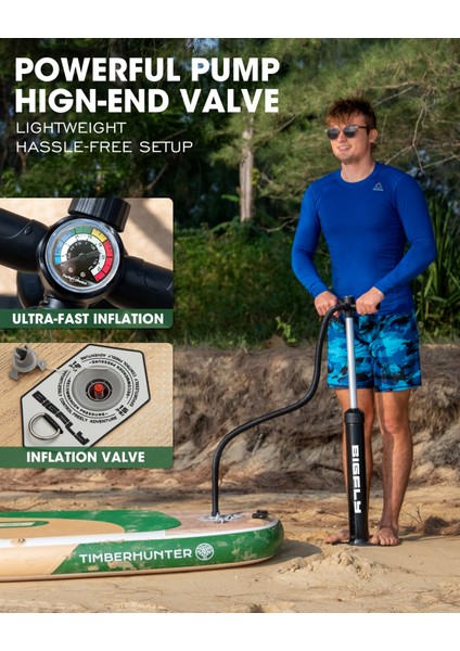Timberhunter Wood Şişme Stand-Up Paddle Board indirimleri