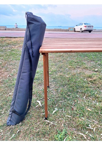 Rulo Katlanır Sistem Ahşap Kamp Piknik Masası modelleri