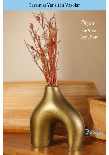 Vazo Küçük Vazo Masa Üstü Vazo Ev Dekorasyon Vazo Model 7