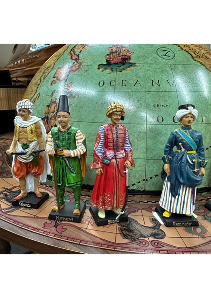 Osmanlı Sultan ve Askerleri Kurşun Asker Koleksiyonu Veronese Design (10 Adet)