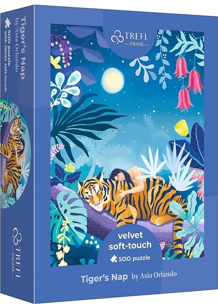 Tiger's Nap Velvet 500 Parça Puzzle modelleri