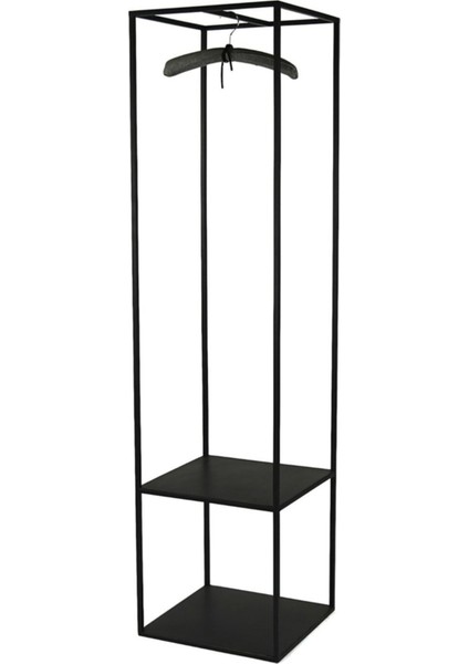 Tea Siyah Metal Askılık