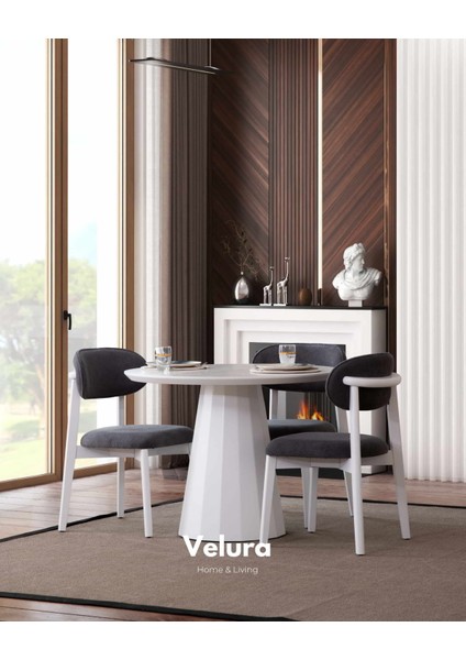 Siena Yemek Odası Takımı (Yemek Masası + 4 Adet Sandalye modelleri