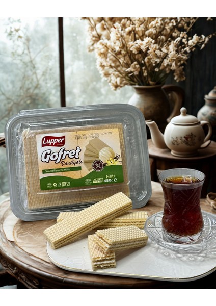 Vanilyalı Gofret 450 gr (Glikossuz) fiyatları