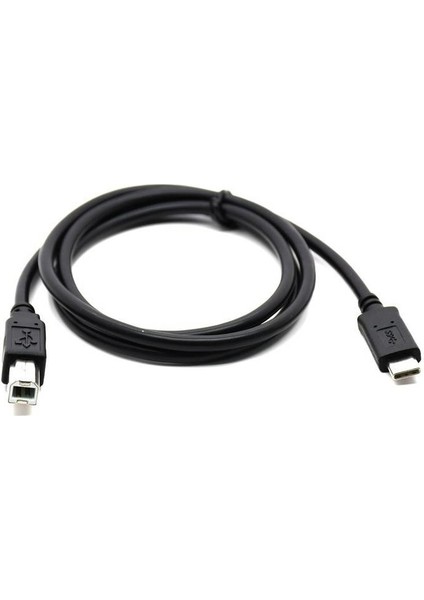 Alfais 4970 Tpe C To USB Printer Yazıcı Tarayıcı Ara Bağlantı Kablosu 3metre