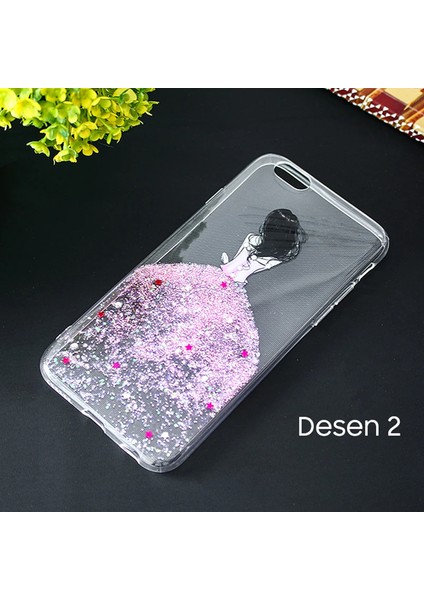 iPhone Se3-Se2 Iphone 8-7 Kılıf 3D Diamond Elbise Şeffaf Silikon KILIF-(1903)