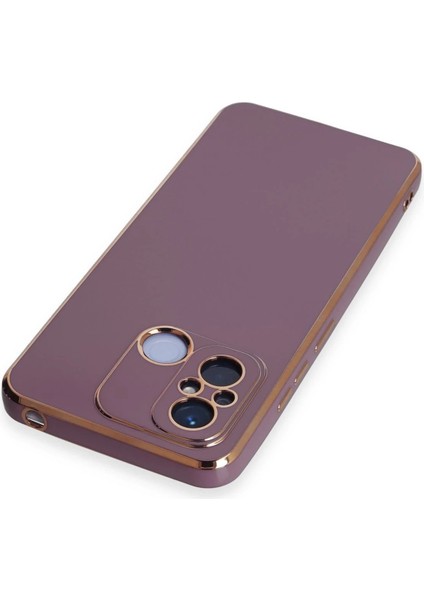 Xiaomi Redmi 12C Kılıf Volet Silikon - Mor modelleri