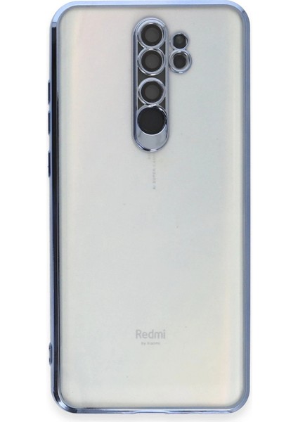 Newface Xiaomi Redmi Note 8 Pro Kılıf Razer Lensli Silikon - Açık Mavi fiyatları