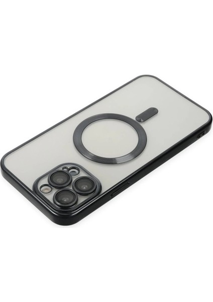 Newface iPhone 13 Pro Kılıf Kross Magneticsafe Kapak - Siyah indirimleri