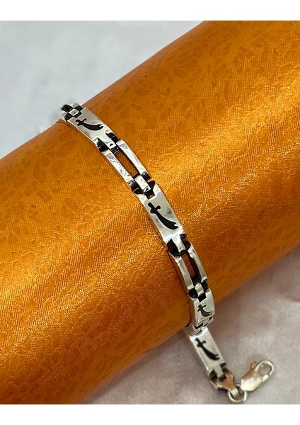 Kelepçeli Kı lıç Gümüş Erkek Bileklik fiyatları