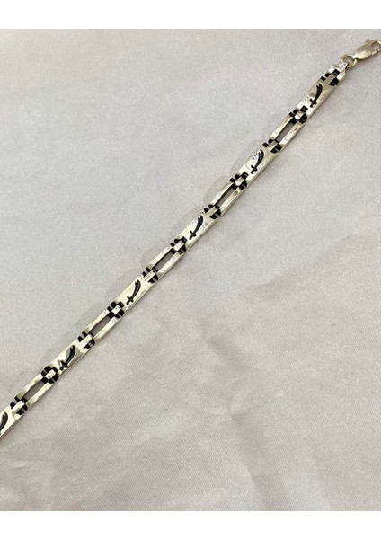 Kelepçeli Kı lıç Gümüş Erkek Bileklik modelleri