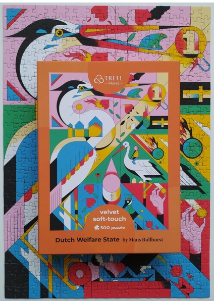 Dutch Welfare State Velvet 500 Parça Puzzle fiyatları